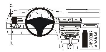 ProClip - BMW 3-Serie /E90/E91/E92/E93 2005-2012 Left mount - 803720 - 803720
