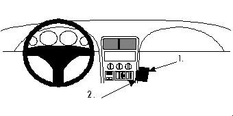 ProClip - BMW Z3 1996-2002 Angled mount - 852303 - 852303