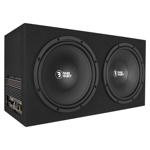 BASS HABIT PLAY 2x12" Amplified Enclosure, vented - 890pl212a 1 - PL212A