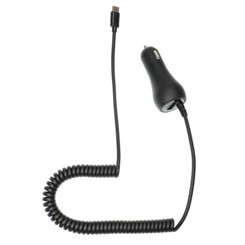 Brodit USB-C Lader 12/24V 2.1A  Met extra USB A-uitgang in de sigarettenplug 1A - 944020 - 944020