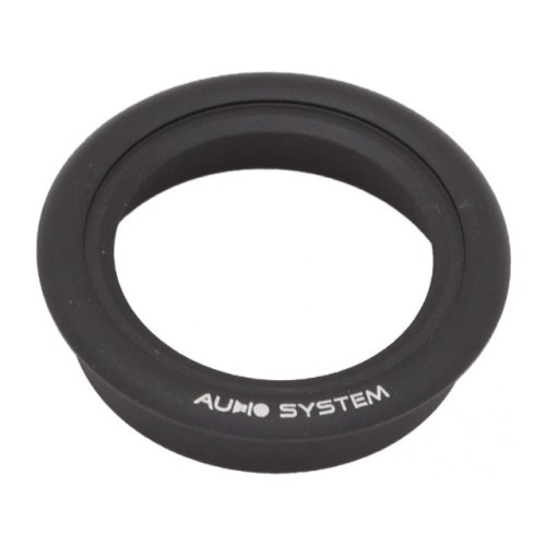 ALU TUNING set voor AS Tweeter. Zwarte aluminium houder voor HS 25 EVO Install en Dust Install - Alu ring hs 25 bl 640x480 - ALU-RING HS 25 BL