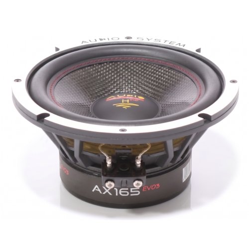 AUDIO SYSTEM 165mm EXTREM KICKBASS Midrange Woofer 3 Ohm - Ax165 evo3 - AX165 EVO3