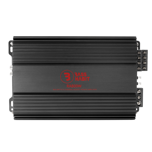 BASS HABIT REBEL 4ch amplifier - Basshabit rebel ra800w 1 - RA800W