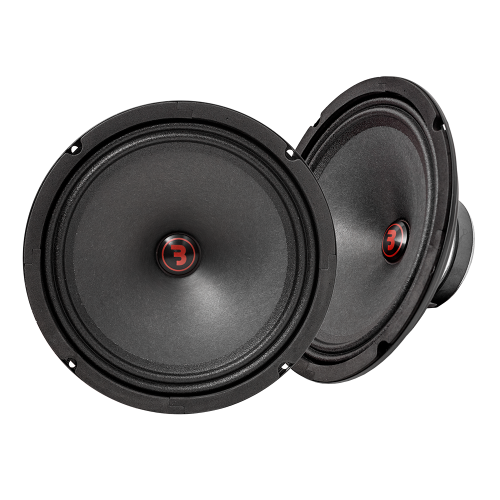 BASS HABIT SPL REBEL 8" midrange 4Ohm - Basshabit rebel sr200m set - SR200M
