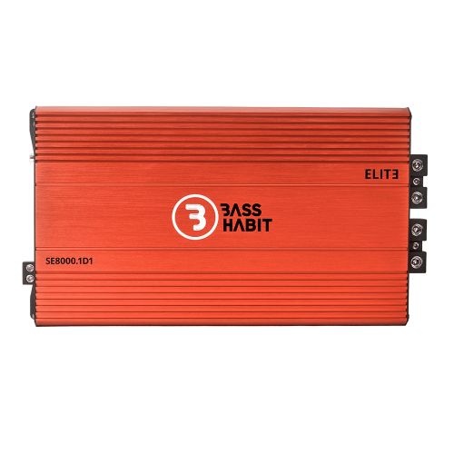 BASS HABIT ELITE G2 Mono 2 Ohm amplifier - Basshabit se8000 - SE80001D2