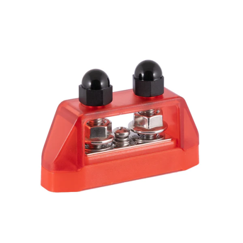 Distribution blok Red, 2xM8 + 1xM4 - Bbp2 - 720BBP2