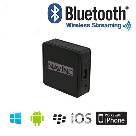 Bluetooth audio interface Audi/VW/SEAT/Skoda with 12-pins CD changer - Bt vw 12p - NI.BT-VW-12P