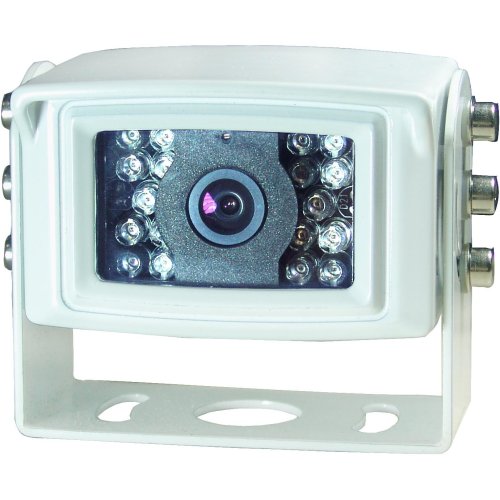 4 pins witte opbouw camera - Cam304phsw2 - CAM304PHSW3NA