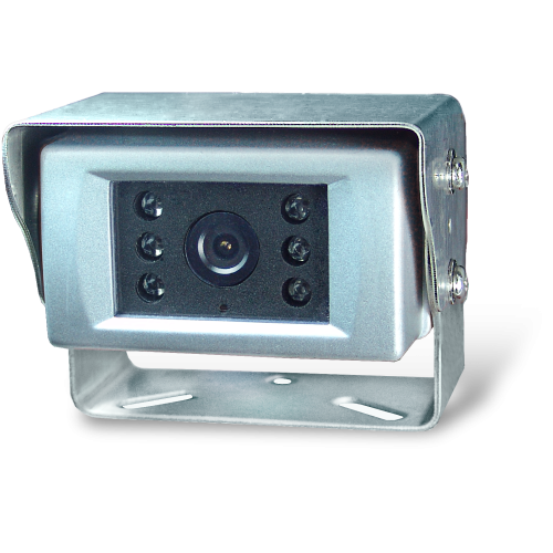4 pins zilver/rvs opbouw camera - Cam304prvs png - CAM304PRVS