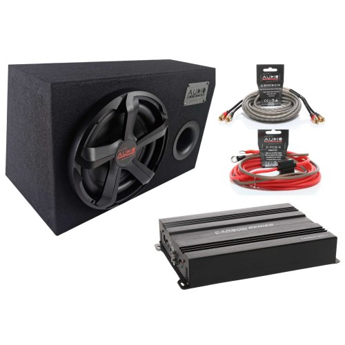 AUDIO SYSTEM Subwoofer set CARBON 10 BR + CARBON-200.4 + Bekabeling - Carbon bass set 1012 scaled - CARBON BASS SET 10