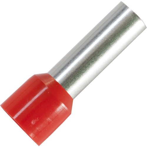 Adereindhuls voor kabelmaat: 25 mm&sup2; met rode isolatie - Cce 25 r - CCE 25 R