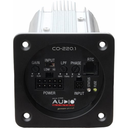 RADION-SERIE ACTIVE EVO Woofer Basreflexbehuizing van 11 ltr met R 08 FLAT EVO + CO-220.1  - Co 220 - R08 FLAT DBR ACT EVO