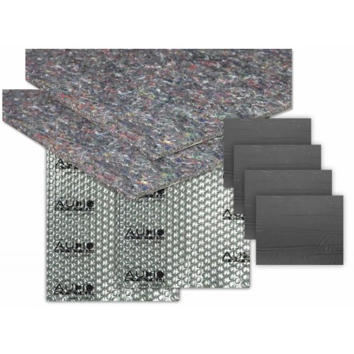 AUDIO SYSTEM DOOR KIT 4.0 4x Silence fleece + 4x Alubutyl 1500+ 4x ALU Sheet 250 - Door kit 4 - DOOR KIT 4.0