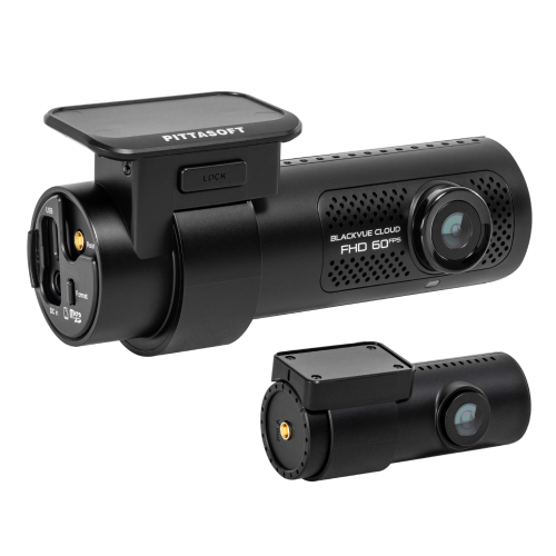 BlackVue DR770X-2CH II Full HD Cloud Dashcam 64GB - Dr770x 2ch zijkant rechts - DR770X-2CH V2 64GB