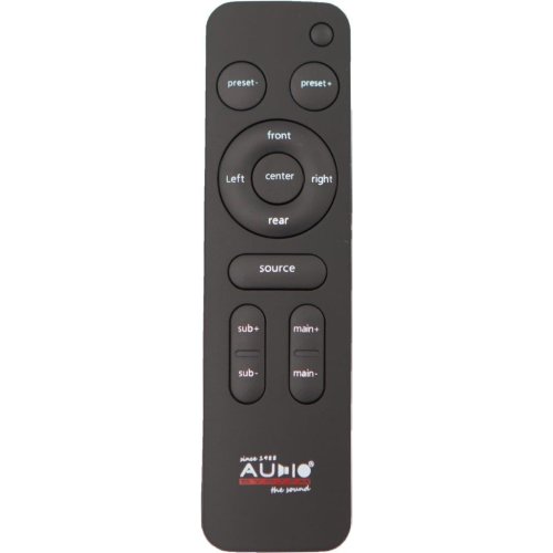 AUDIO SYSTEM Wireless Remote Control voor DSP 4.6 en DSP 8.12 - Dsp rc - DSP RC