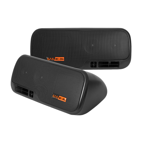 GAS MAD BK2-344 3-way box speaker - black, opbouwspeaker - Gas mad bk2 344 set 1 - MAD BK2-344