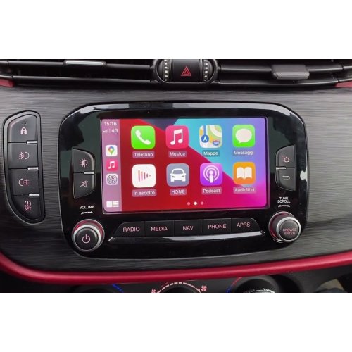 Giulietta 2014-2019 6.5" draadloos Apple carplay/Android auto uitbreiding - Giulietta apple carplay - WITCP4005