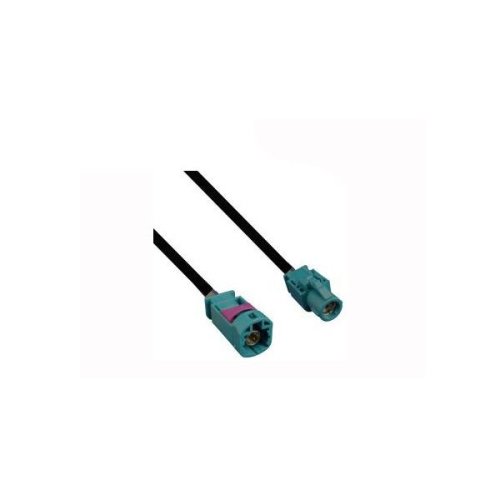 HDS female (recht) connector naar HDS male (recht) met 100 cm kabel  - Hds female straight connector to hds male straight with 100 cm cable - NI.CA-HSD-MF100
