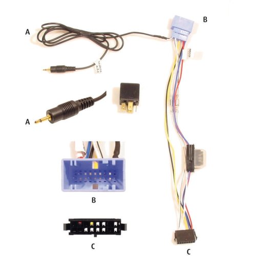 Mute interface met relais Diverse modellen Opel - Kram 67720 - 67720