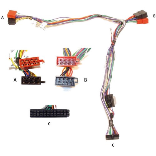 Audio2Car ISO met stroomvoorziening - Kram 84000 - 84000