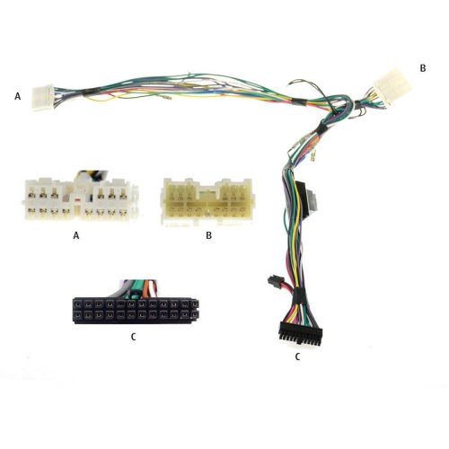 Audio2Car 20 pins Diverse modellen Mitsubishi - Hyundai Santamo - Kram 84660 - 84660