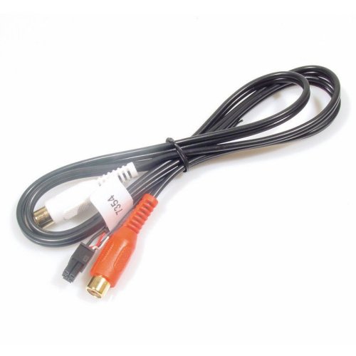 AUX Adapter microfit 4 pin Male to 2 x RCA Female - Kram xa006 - XA006