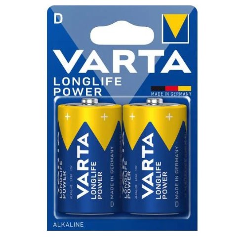 LR20 VARTA LONGLIFE POWER (4920) 2stuks in een blister - Lr20 - LR20