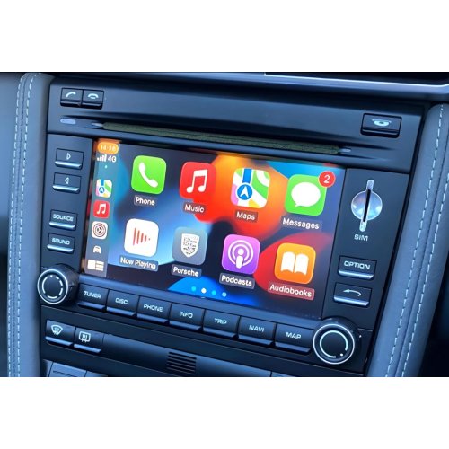 Porsche PCM3.0  7" draadloos Apple carplay/Android auto uitbreiding - Pcm30 apple - WITCP4041