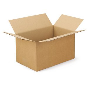 Kartonnen dozen enkelgolf 15x15x10cm (25 stuks) - Producten kartonnen dozen in enkelgolfkarton van 30 tot 40 cm off be 0402 - BOX001