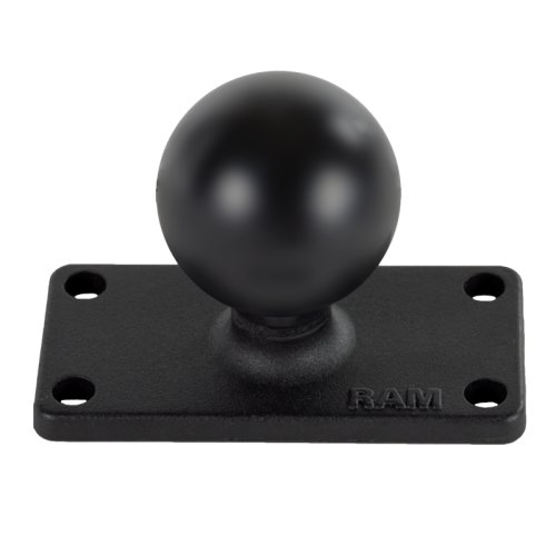RAM BASE 1.5" X 3" W/ 1" BALL - Ram 202u 153 - RAM-B-202U-153