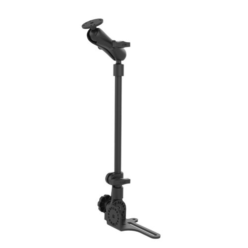 RAM POD HD Vehicle Mount with 18" Aluminium Rod and Round Plate - Ram 316 hd 18 202u - RAM-316-HD-18-202U