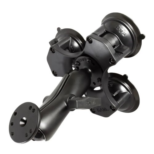 RAM&reg; Twist-Lock&trade; Drievoudige Zuignapbevestiging met Ronde Plaat - Rap 365 101u - RAP-365-101U