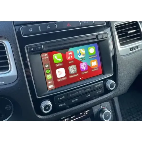 Volkswagen Touareq RCD550 3G 6.5" 2011-2018 draadloos Apple carplay/Android auto uitbreiding - Rcd550 touareg apple - WITCP4046