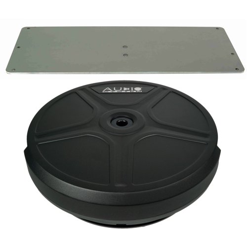28 cm reservewiel subwoofer in aluminium behuzing met interne monoversterker + SW11 MOUNTING KIT - Sw 11 active uni - SW11 Active UNI