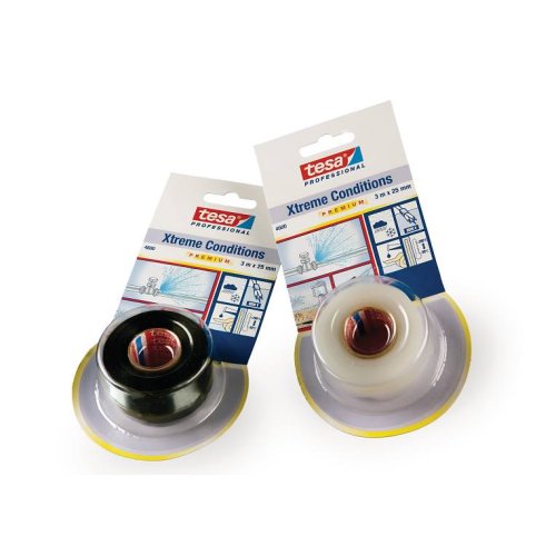 TESA XTREME 4600  L.10mtr x B.25mm Zwart (Per Stuk) - Tesa 04600 - 04600-00006-00
