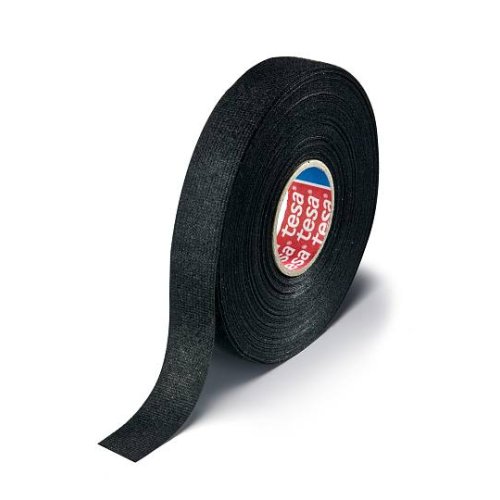 TESABAND 51618  L.25mtr x B.19mm Zwart (Per 16 Stuks) - Tesa 051618 - 51618-00002-00