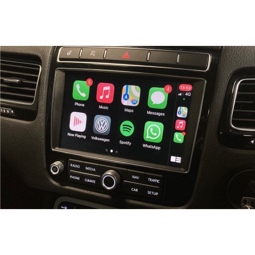 Volkswagen Touareq RNS810 8" 2011-2018 draadloos Apple carplay/Android auto uitbreiding - Toureg rns810 apple - WITCP4047