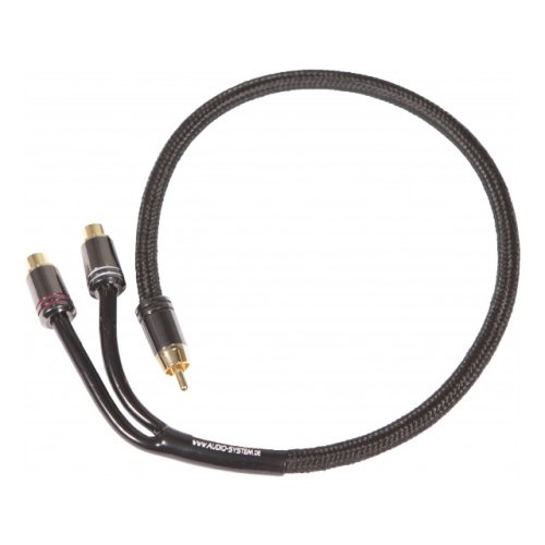 AUDIO SYSTEM HIGH-END 300 mm RCA kabel Y-RCA cable (1x connector M and 2x connector F) - Z chblack yr 640x480 - Z-PRO YR
