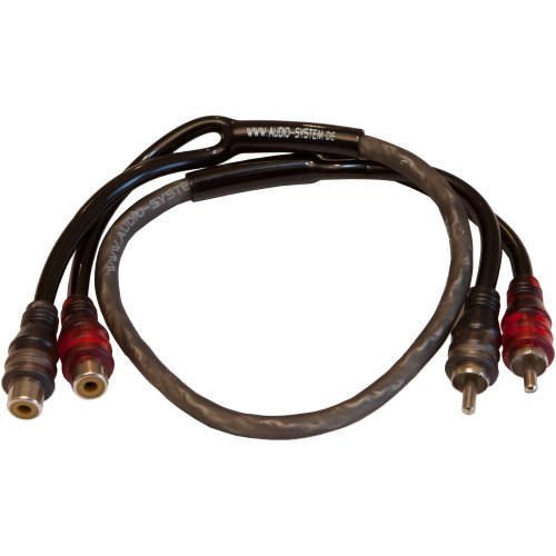 AUDIO SYSTEM HIGH-PERFORMANCE RCA-KABEL 500mm OFC cinch-kabelverlenging - Z evo 05ext - Z-EVO 0.5M EXT
