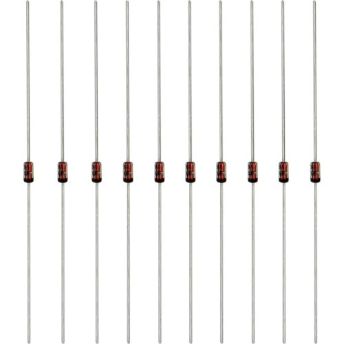 Sperrdiode BAT43  30V/0,2A/DO-35 10 Stuks - Zpb diode 1 10 - zpb-diode-1-10