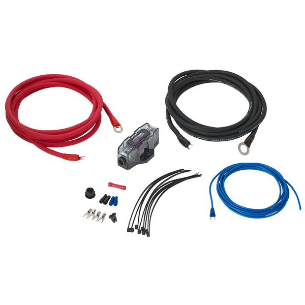 Auto-Connect Pure CCA Trunk Power Wiring Kit 10,2mm&sup2;, 2.5m - Tk10cca - 720TK10CCA25