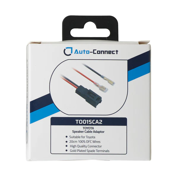 Speaker Adapter Kabel (2x) Toyota - To01sca2 1 - 720TO01SCA2