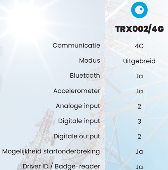 Traxgo ritregistratie plus TRX002/4G - Trx002 - TRX002/4G