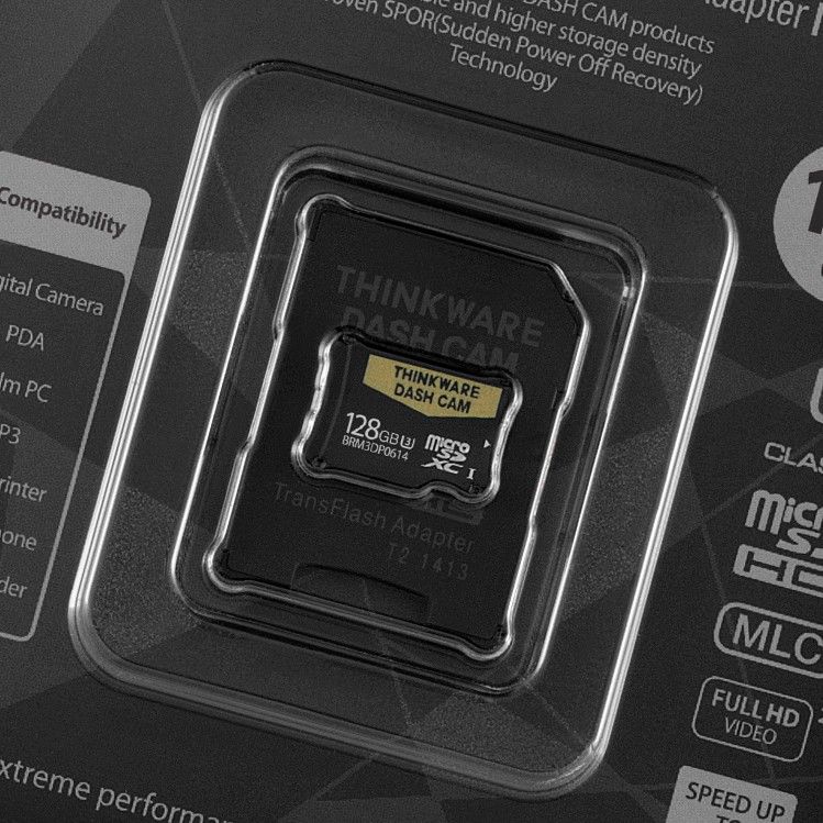 Thinkware micro SD-card 128GB incl. SD adapter - Twa micro sd card 128gb incl sd adapter 0 - TWA-MSU-128