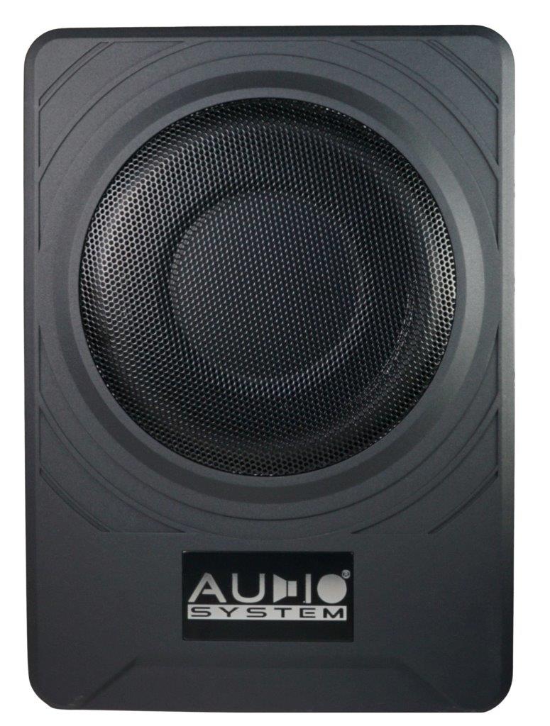 AUDIO SYSTEM 8" 24V Actieve Underseat Subwoofer 275/225watt RMS 2 Ohm - Us 08 active neu - US08 Active 24V EVO