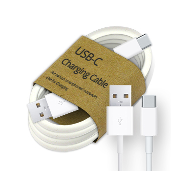 Laadkabel USB-C - 2mtr - wit - Usbcusb2 - USBCUSB2