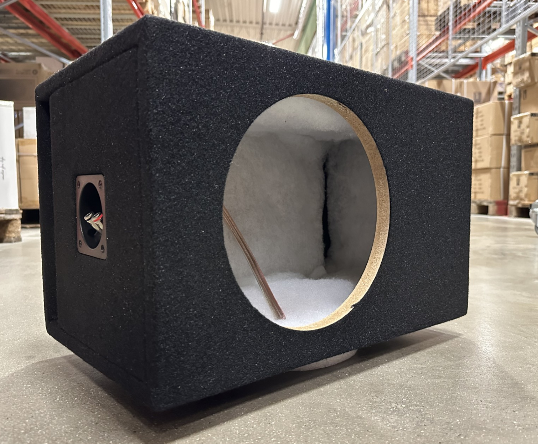 GAS Audio Power Gepoorte Subwooferkist 10" 29 liter - Ve110e - 720VE110E