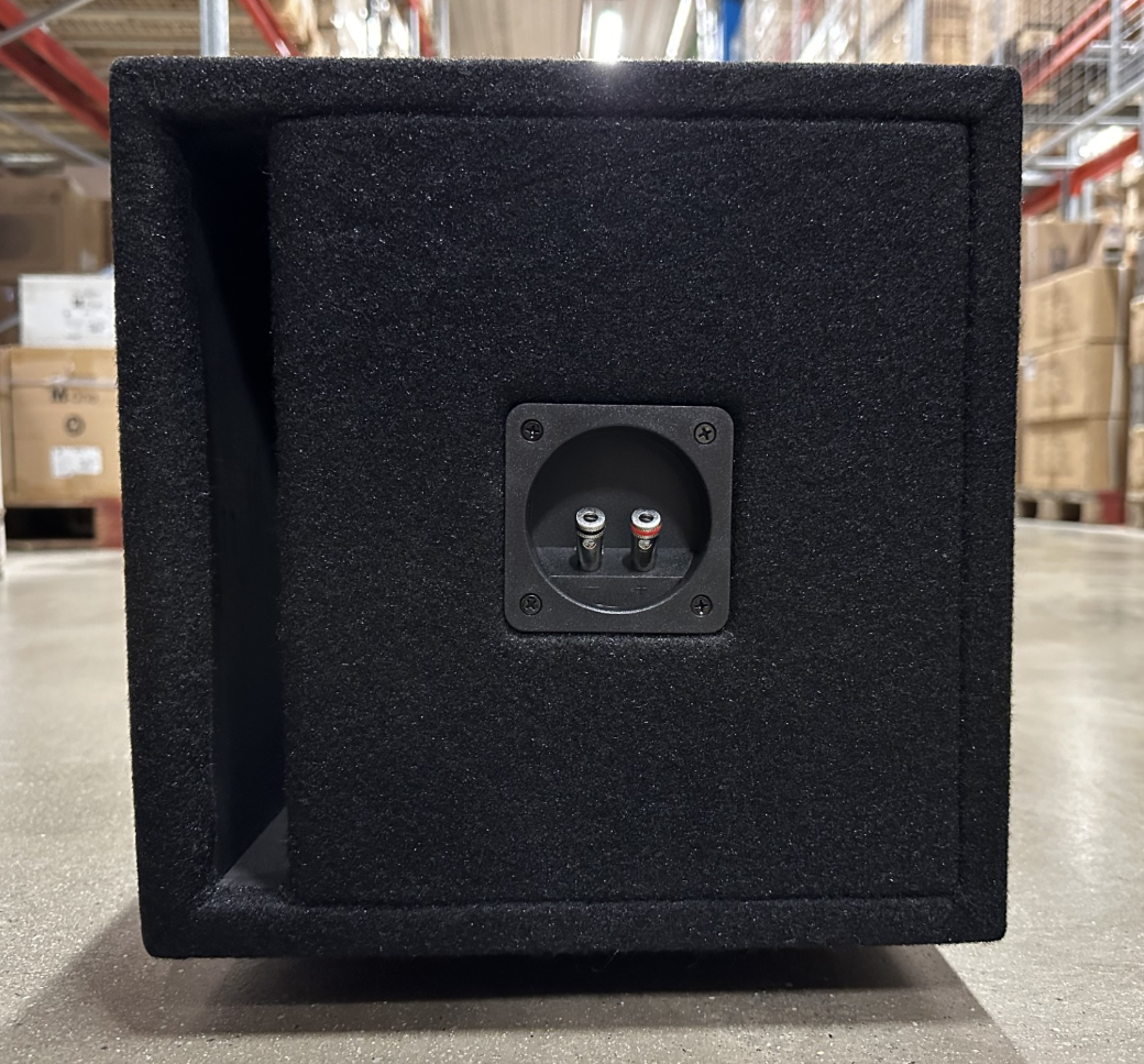GAS Audio Power Gepoorte Subwooferkist 10" 29 liter - Ve110e2 - 720VE110E