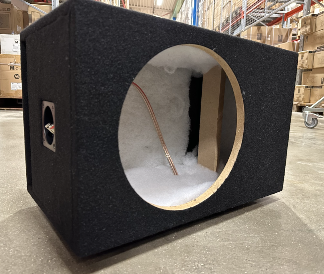 GAS Audio Power Gepoorte Subwooferkist 12" 43 liter - Ve112e - 720VE112E