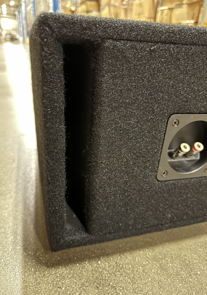 GAS Audio Power Gepoorte Subwooferkist 8" 17 liter - Ve18e2 - 720VE18E